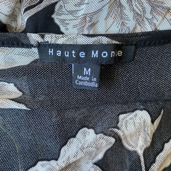 Sheer Plunge neck body suit - Picture 7 of 7